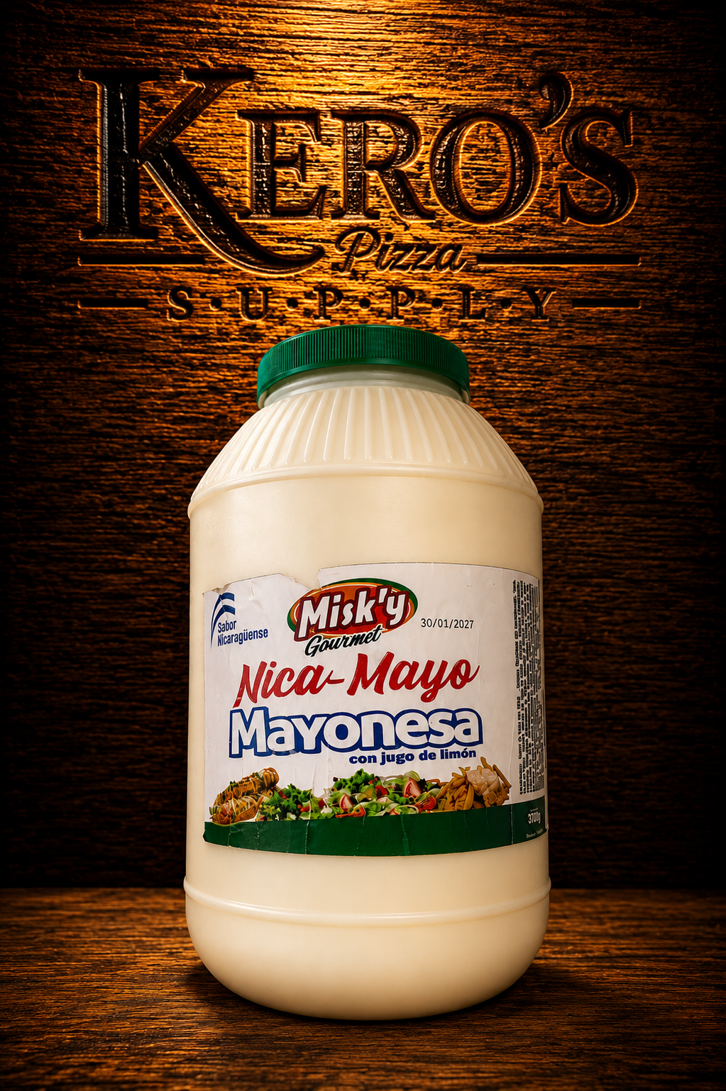 Mayonesa Nica-Mayo Misk'y (1 Galón) - Imagen Vertical